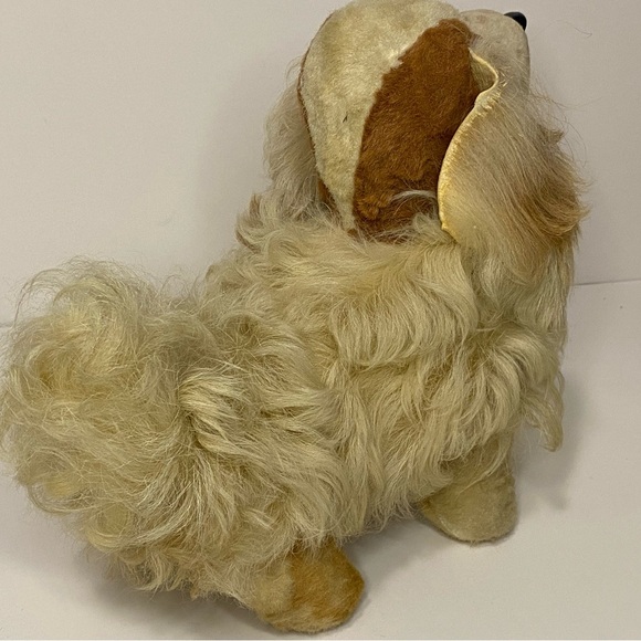 Vintage mohair plush toy dog - Picture 9 of 9